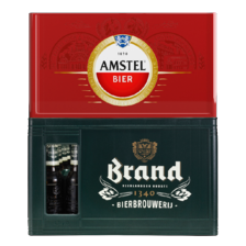 Amstel of Brand bier